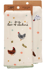 Love Of Chickens Kitchen Towel