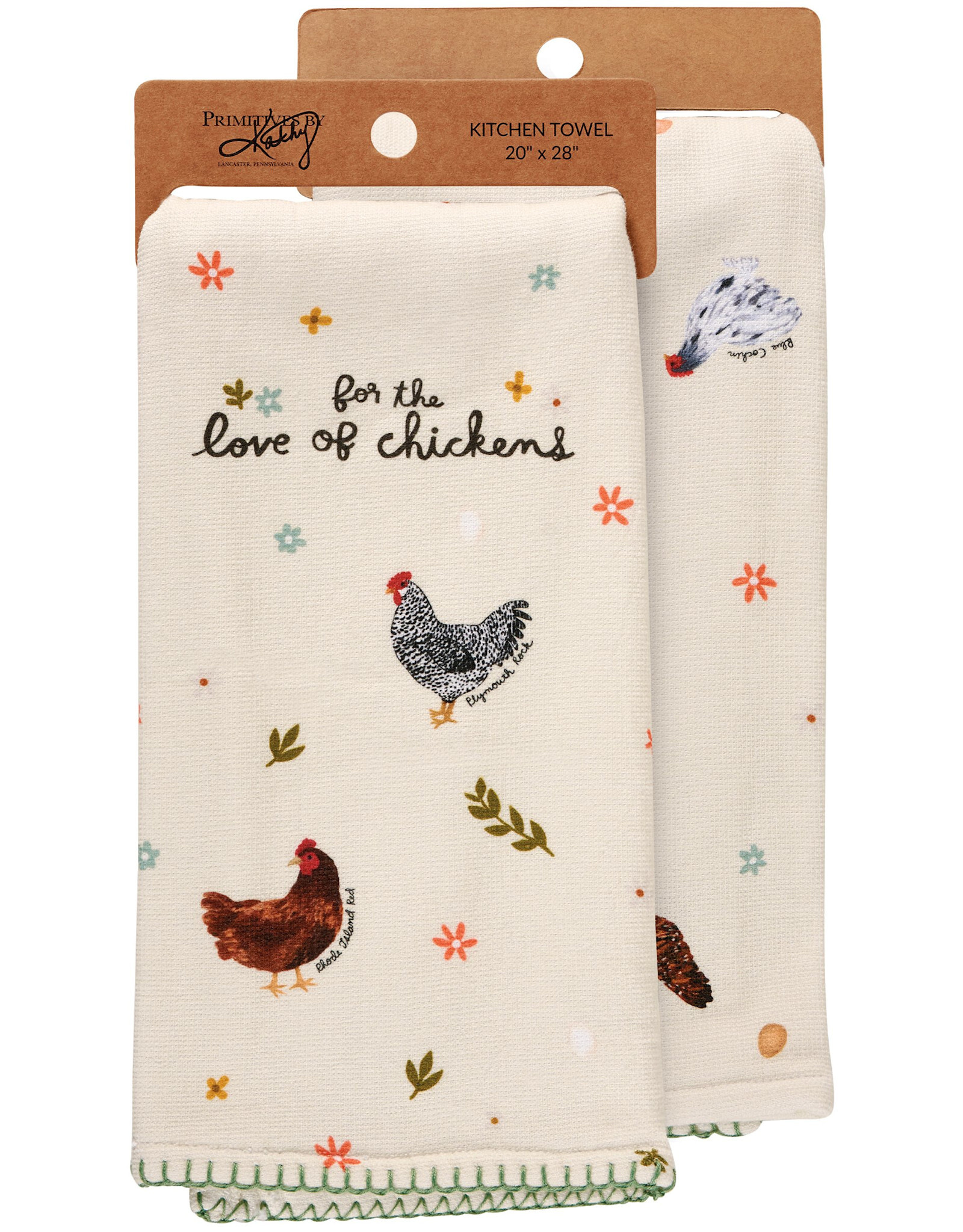 Love Of Chickens Kitchen Towel