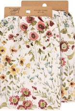 Fall Wildflowers Kitchen Towel
