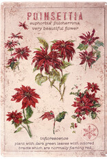 Poinsettia Wall Decor 10.75" x 15.50" x 0.25"