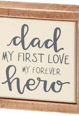 Forever Hero Box Sign Mini