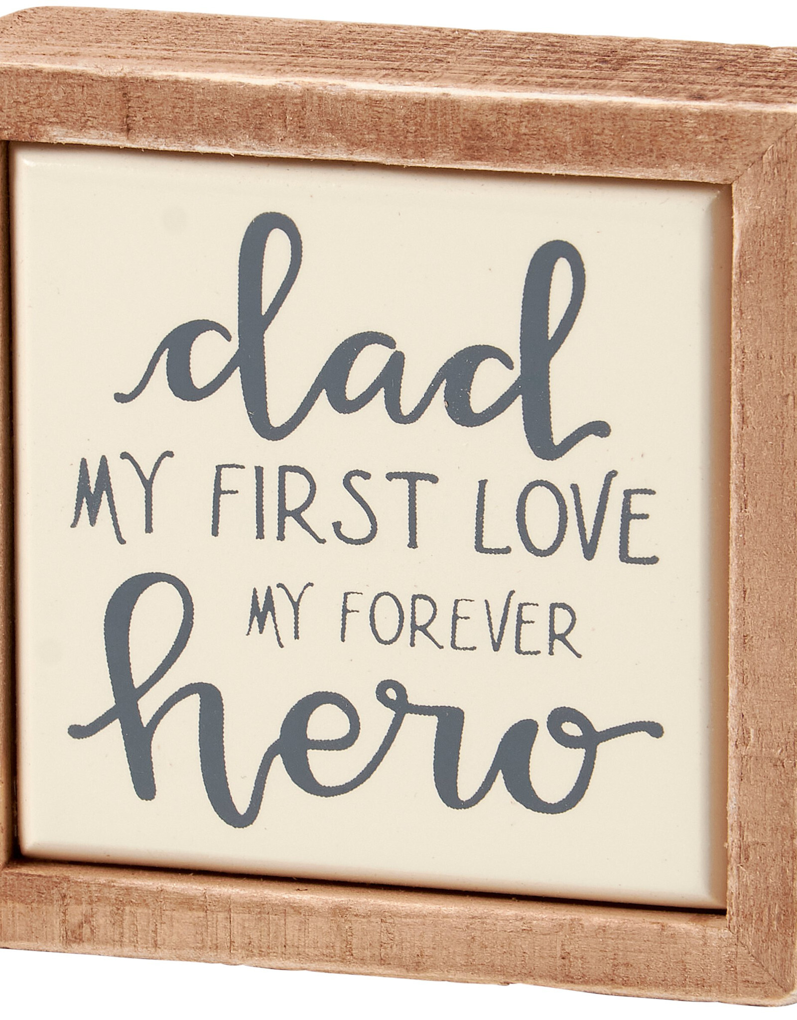 Forever Hero Box Sign Mini