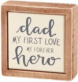 Forever Hero Box Sign Mini