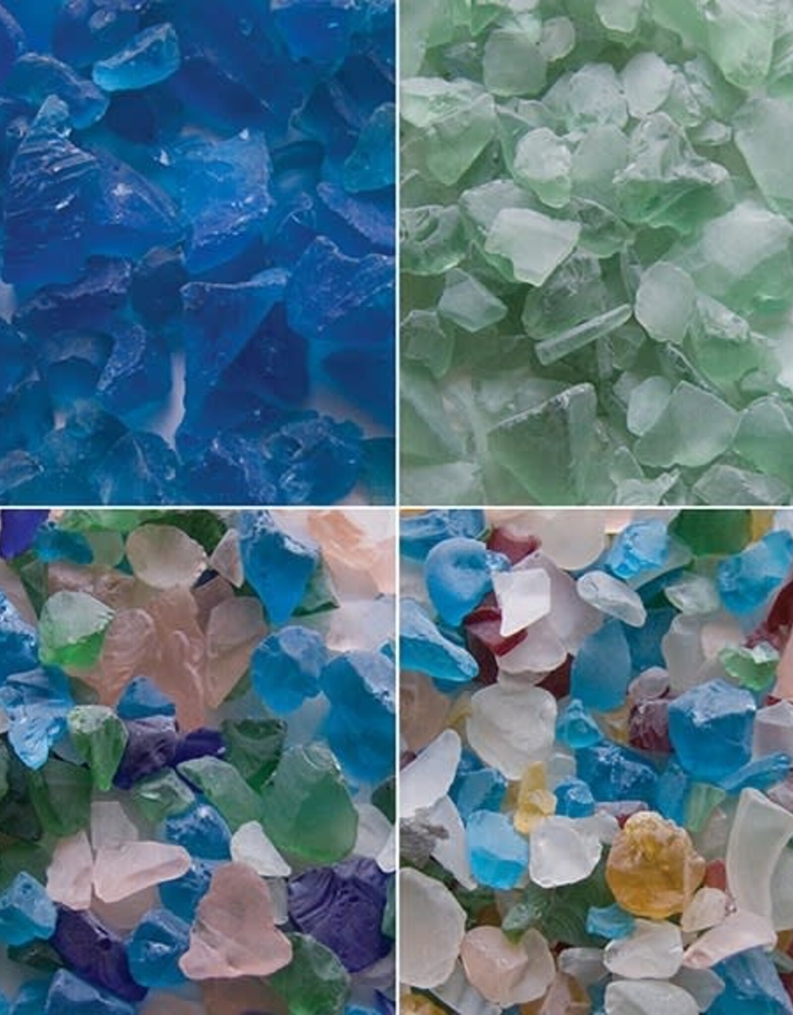 Panacea® Beach Glass  - 1lb - Ice Blue
