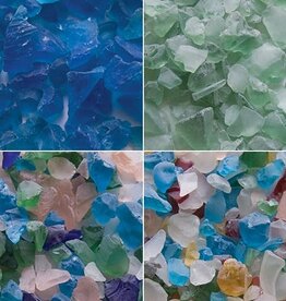 Panacea® Beach Glass  - 1lb - Ice Blue