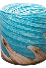 Apricot Mint™ Wave Collection Planter  - 4.5in - Pacific Coast Blue