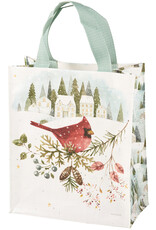 Winter Cardinal Daily Tote