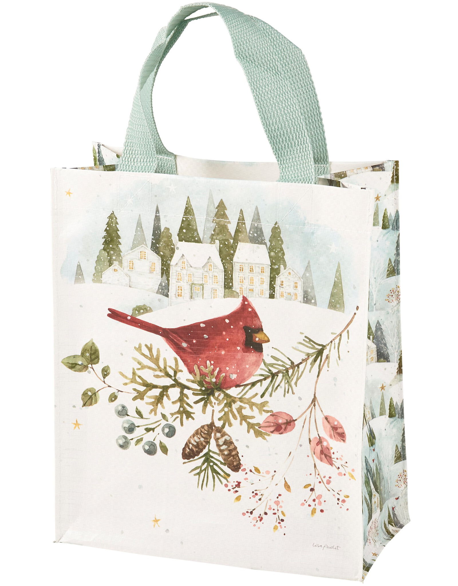 Winter Cardinal Daily Tote