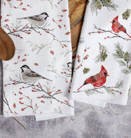 Winter Birds Kitchen Towel Set