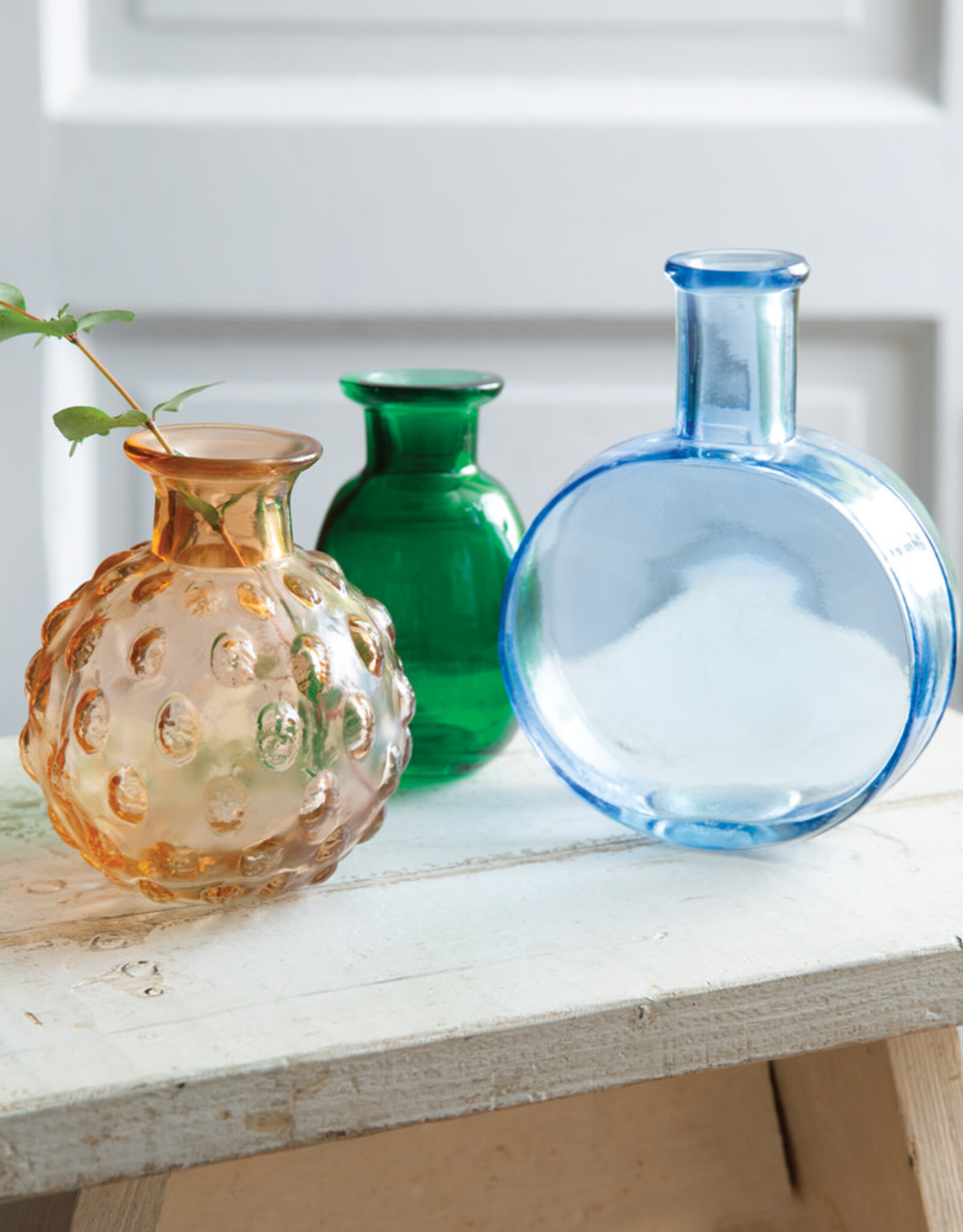 Aeliana Bud Vase Green Sm.