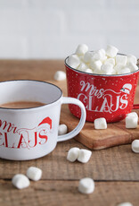 Set of Two Mr. & Mrs. Claus Mugs