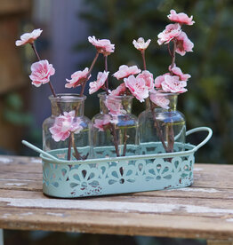 Decorative Three-Jar Caddy