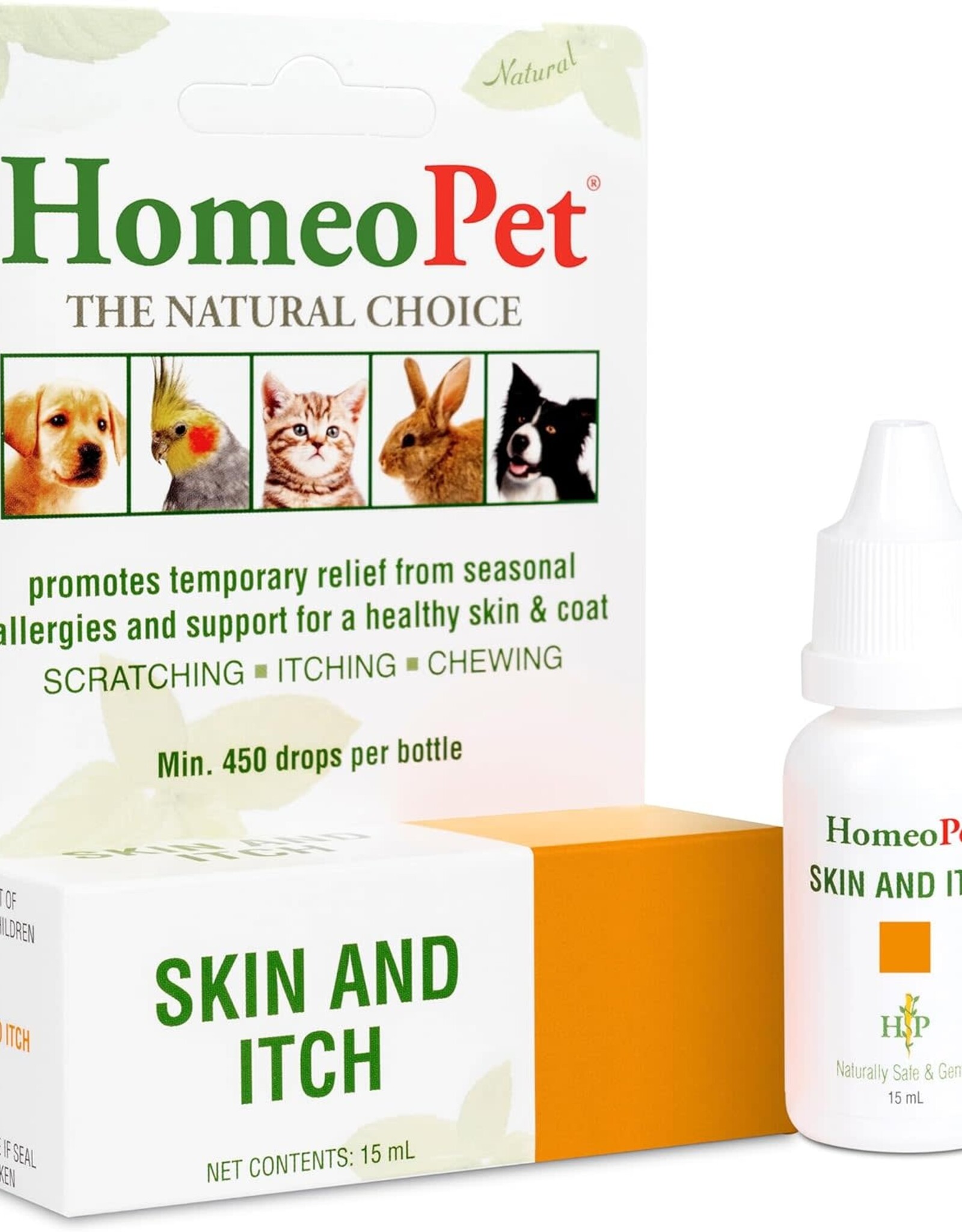 HOMEO Homeopet SKIN & ITCH RELIEF  15ML  Multi Species