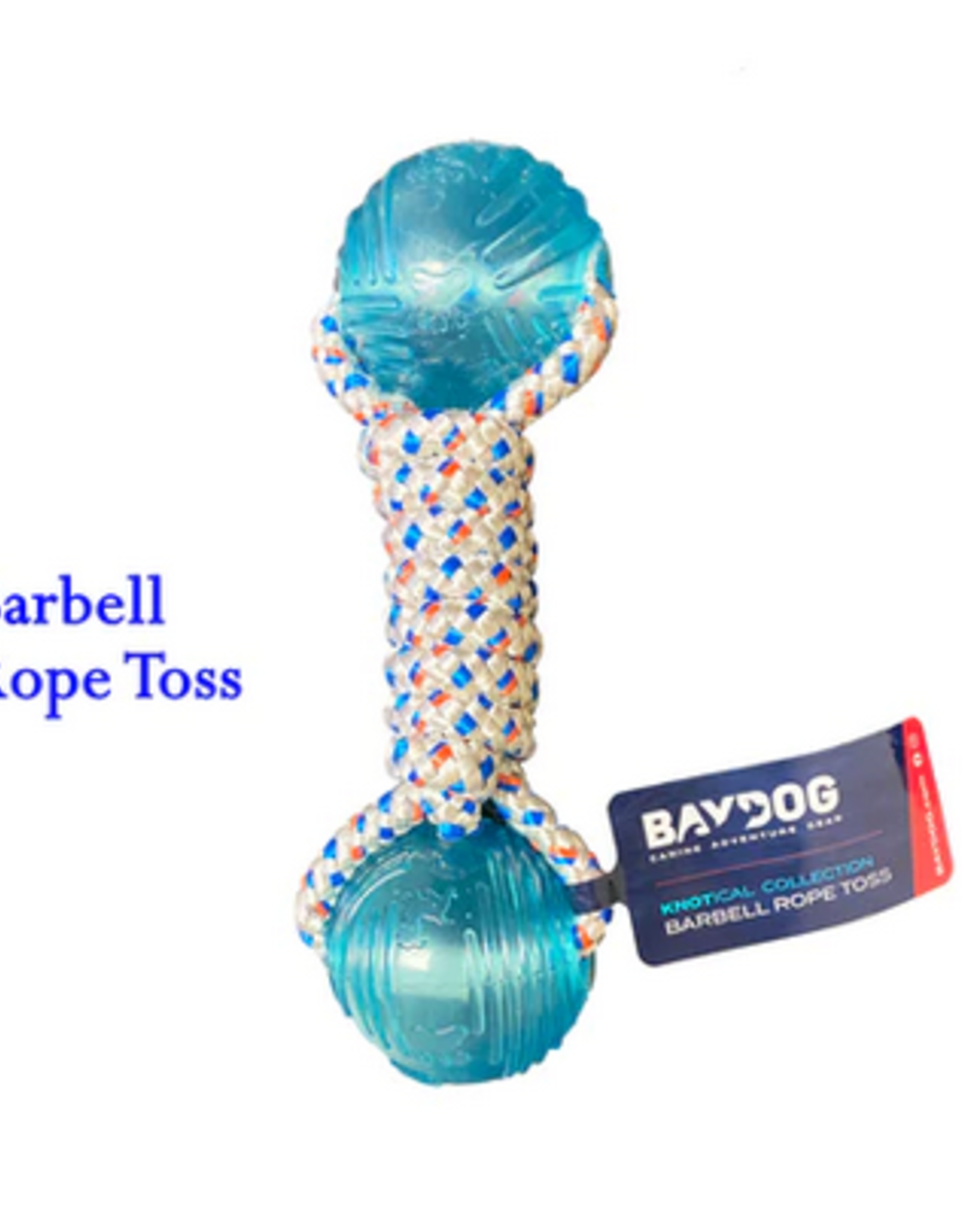 Barbell Rope Toss White