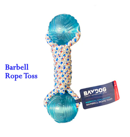 Barbell Rope Toss White
