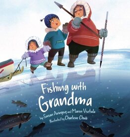 Fishing With Grandma by Susan Avingaq