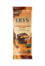 Lily's, Dark Chocolate Creamy Caramel Filled Bar 2.8oz
