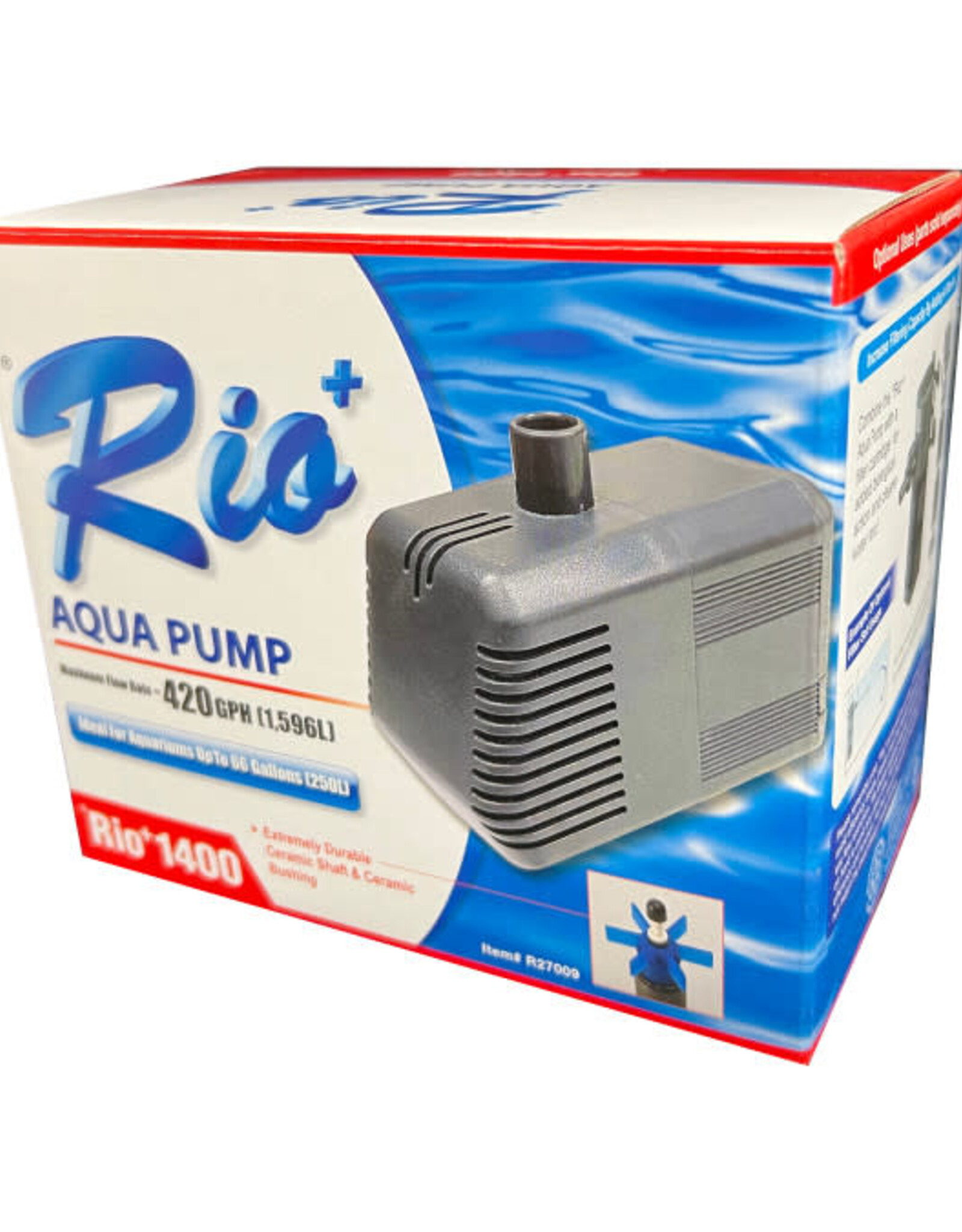 HIKARI SALES USA Hikari USA Rio+ Aqua Pump 1400 420GPH