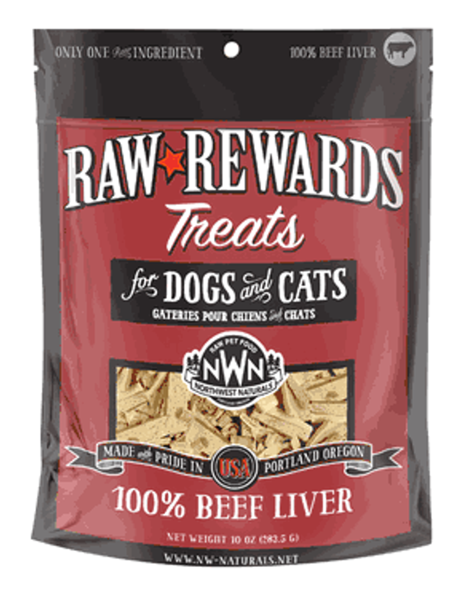 Northwest Naturals Freeze-Dried Beef Liver Treat 3OZ