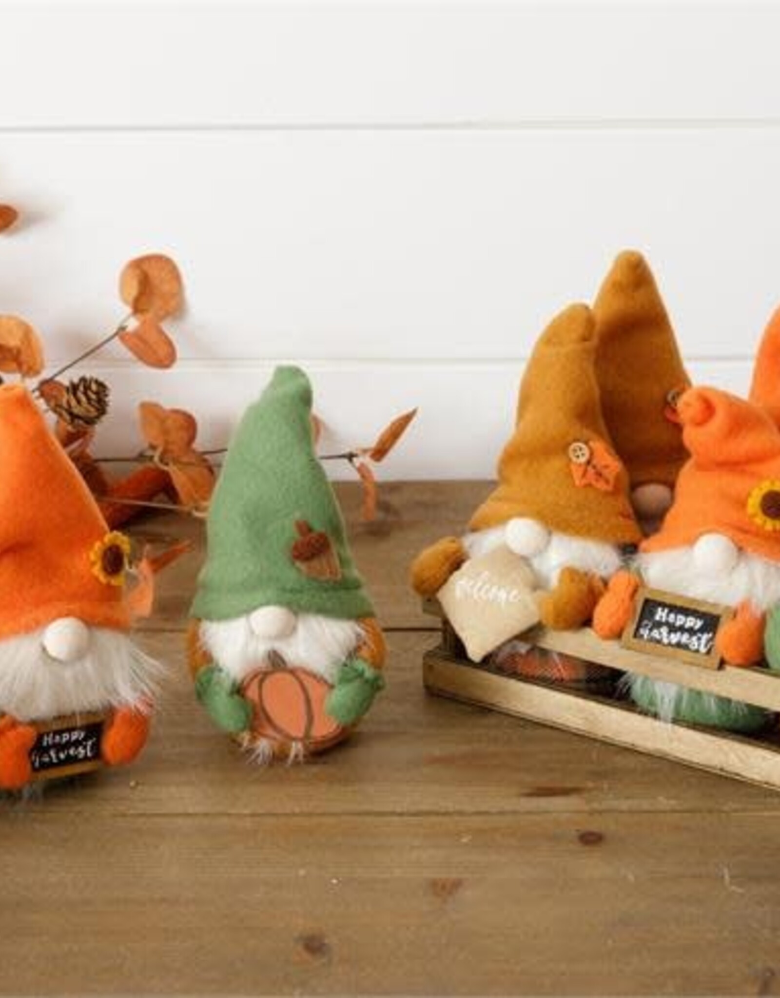 Fall Gnomes 7 H x 3 W