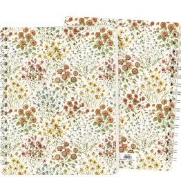 Fall Wildflower Spiral Notebook