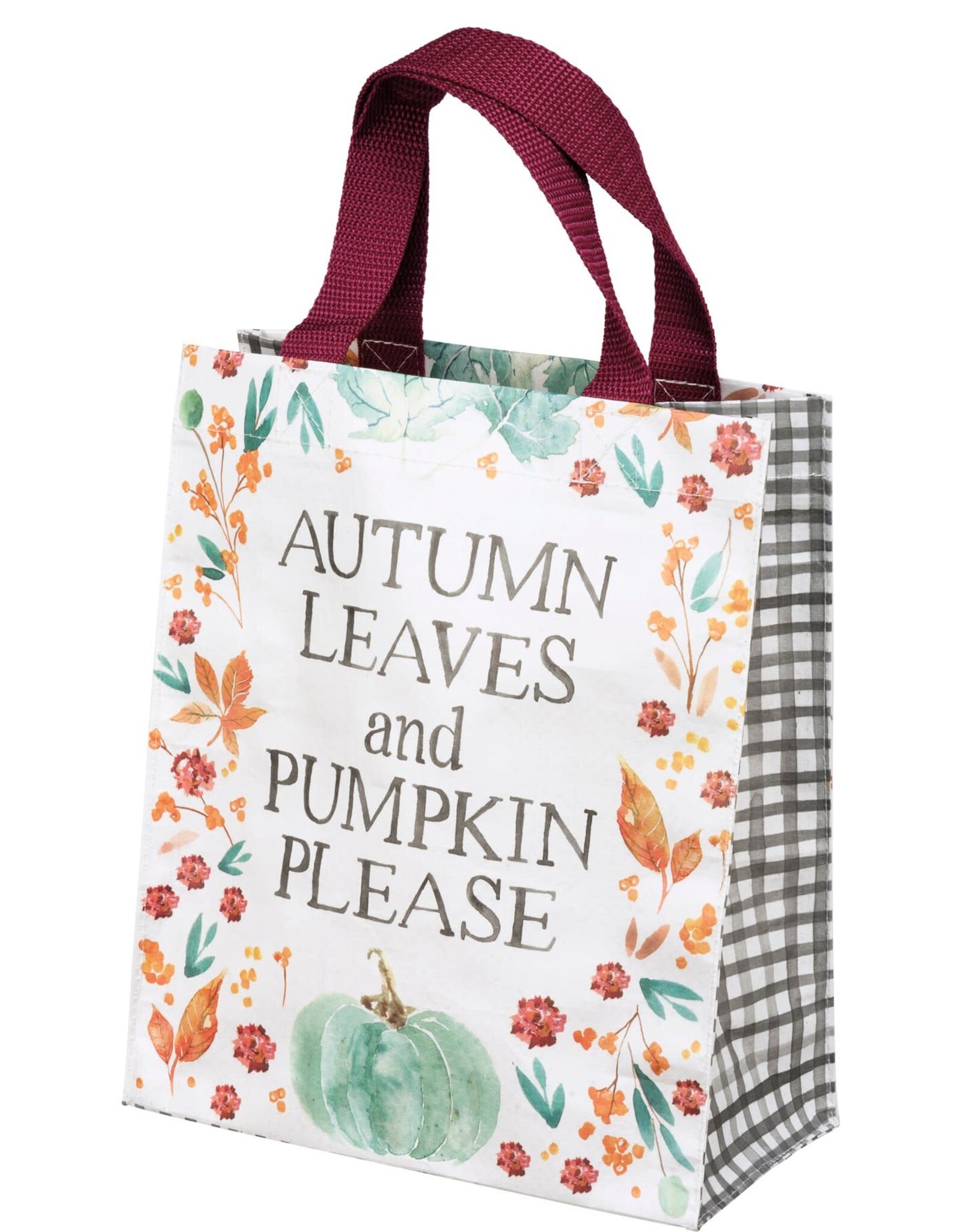 Autumn Leaves And Pumpkin Please Daily Tote