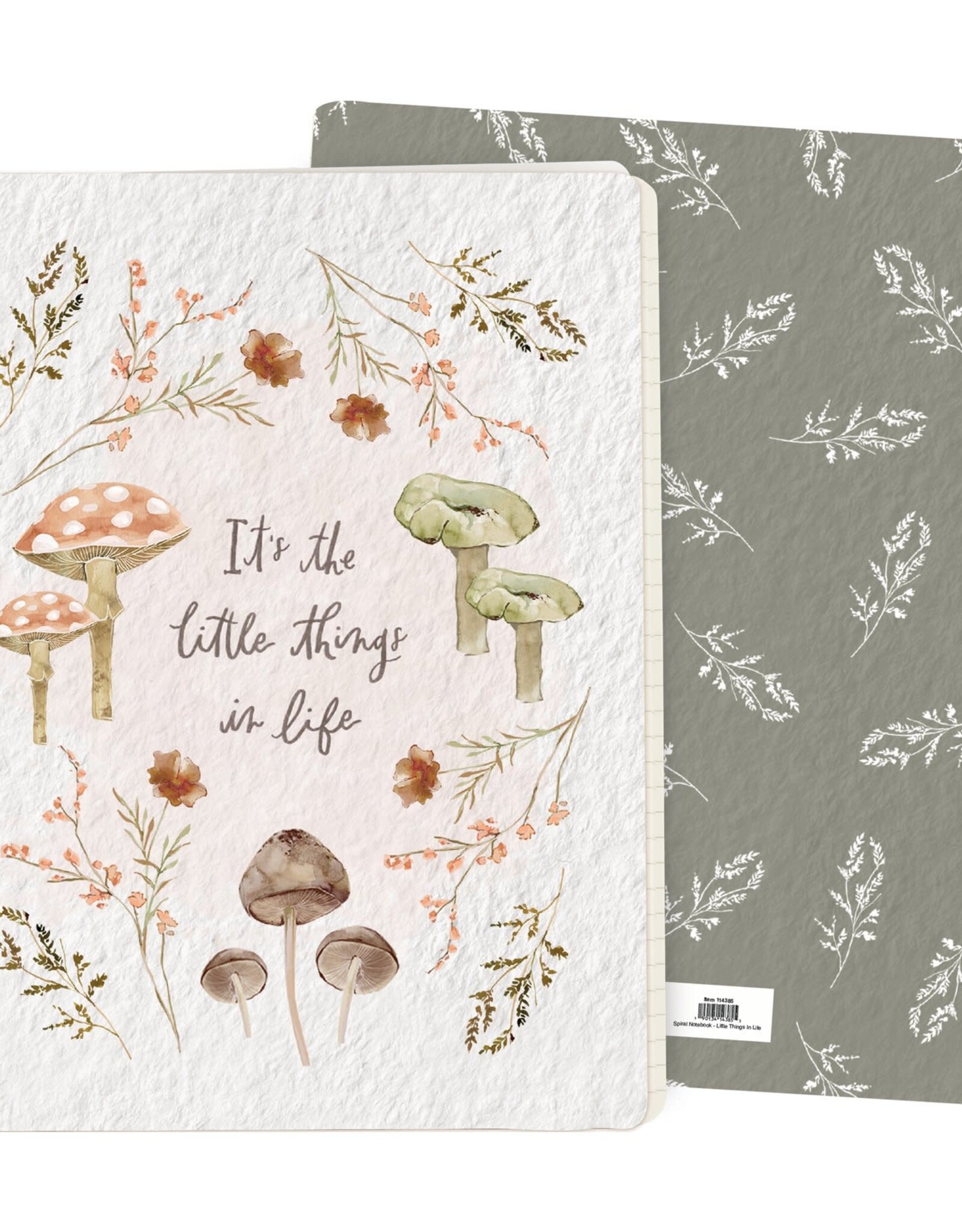 Little Things In Life Spiral Notebook