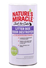 SPECTRUM BRANDS - TETRA Nature's Miracle Just for Cats Litter Pan / Box Odor Destroyer Deodorizing Powder 20 oz