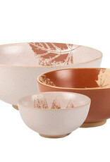 Fall Leaves Bowl Med