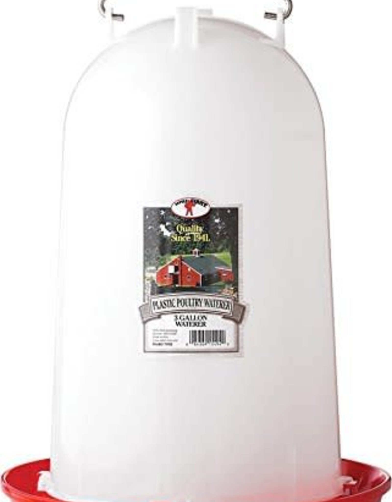 MILLER MFG CO INC Waterer Poultry With Handle 3 gal