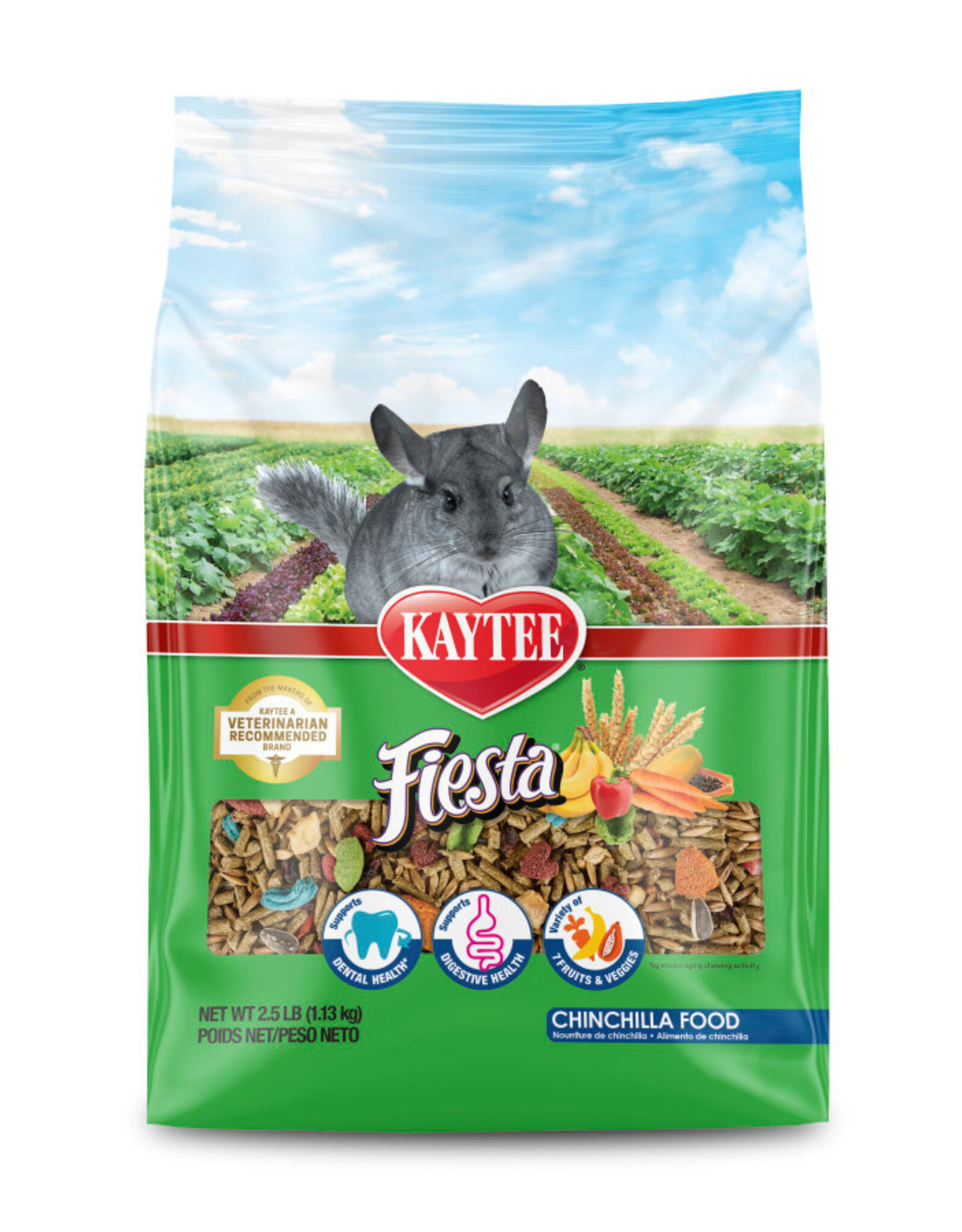 KAYTEE PRODUCTS INC Kaytee Food Fiesta Chinchilla 2.5#