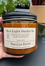 Be A Light Candle Co. Vanilla Birch 12oz