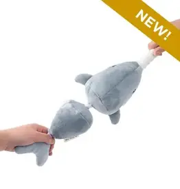 Tall Tails Tall Tails Narwal Jointed Shake Play Dog Toy