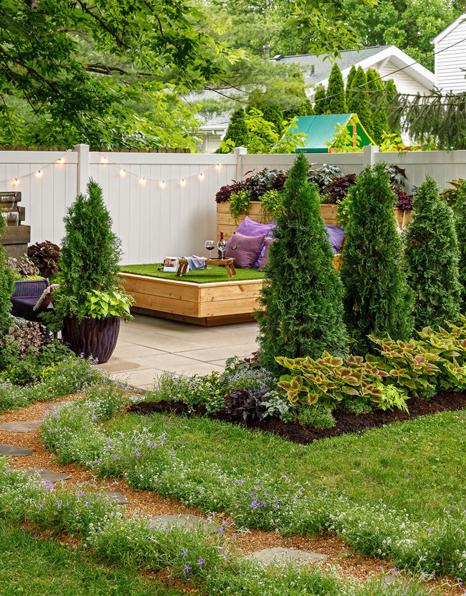 Proven Winners Thuja occidentalis 'Art Boe' PP22174 North Pole®  Arborvitae/Cedar  #2 PW 24-30 in. SF