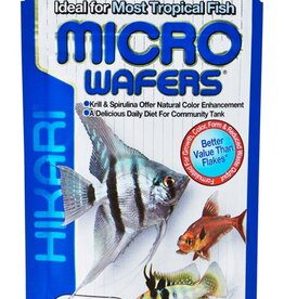 HIKARI SALES USA Hikari USA Tropical Micro Wafers Slow Sinking Wafer Fish Food 0.7 oz