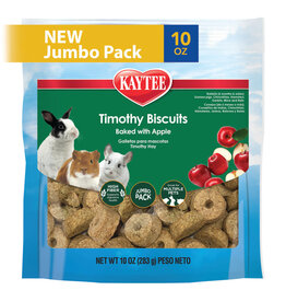 KAYTEE PRODUCTS Kaytee Timothy Biscuits Baked Treat - Apple 10 oz