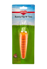 KAYTEE PRODUCTS Kaytee Bunny Flip-N-Toss Carrot Toy 6 in