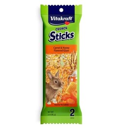 Vitakraft Vitakraft Crunch Sticks Rabbit Treats Carrot & Honey, 1ea/3 oz, 2 ct