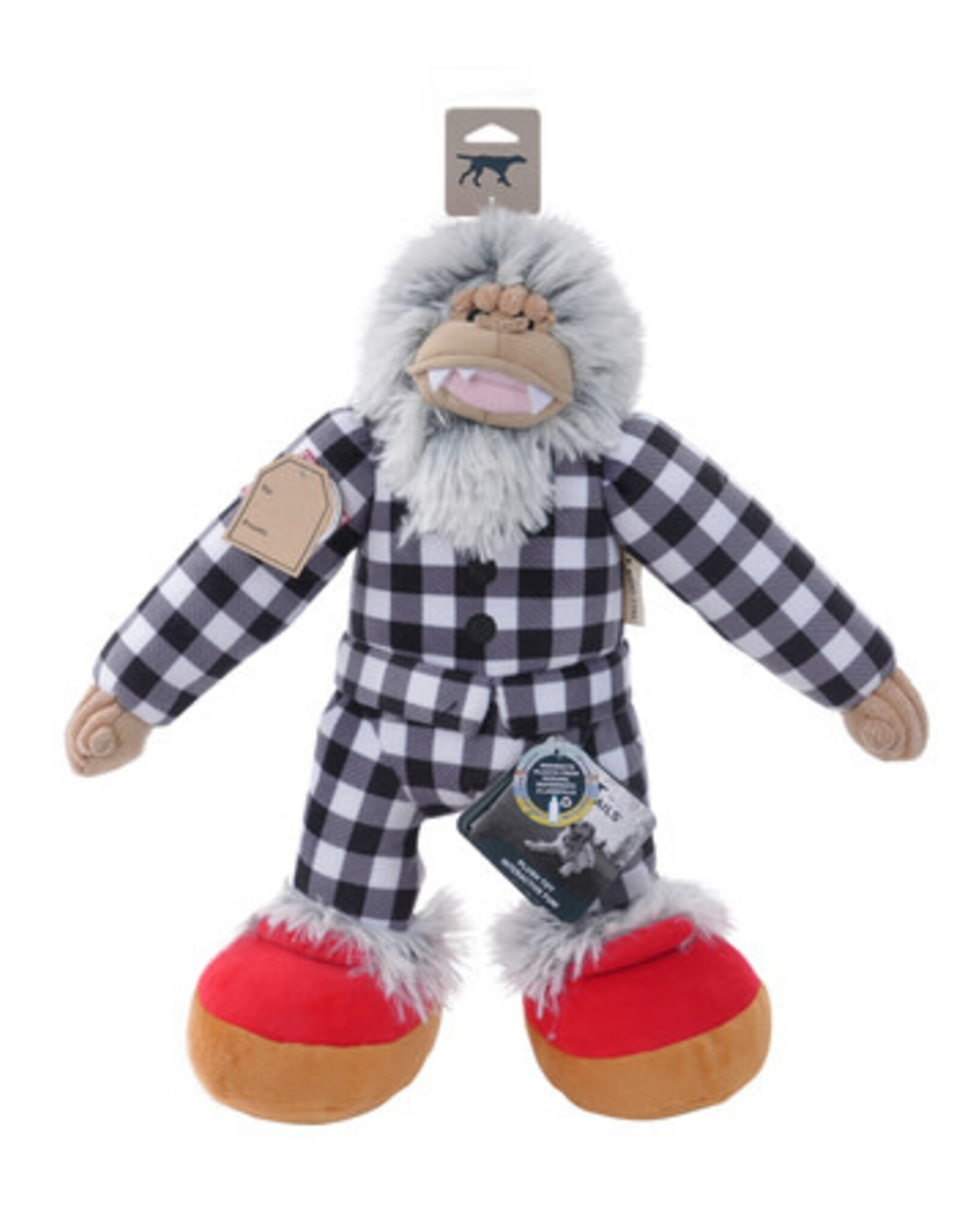 Tall Tails Tall Tails Plush Yeti in Pajamas 14 in