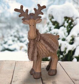 Woodland Moose Standing Decor - SM 4.25"x3.75"x8.25"