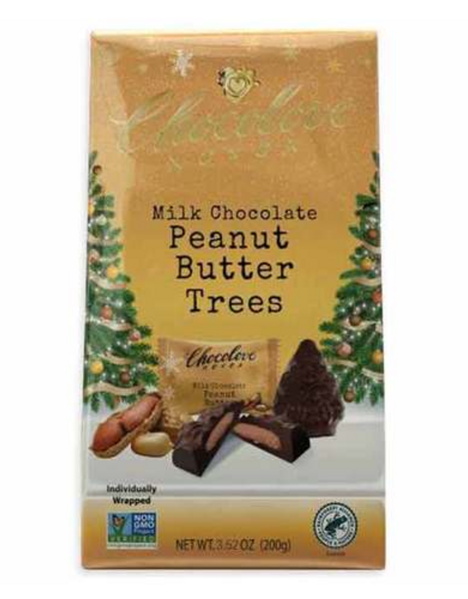 Chocolove Milk Chocolate Peanut Butter Tree bites 7.05oz