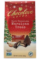 Chocolove Dark Chocolate Marzipan Trees bag 7.05oz