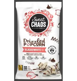 Sweet Chaos Popcorn Black & White Drizzle 5.5oz