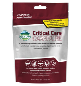 OXBOW PET PRODUCTS Oxbow CRITICAL CARE Egg/Chicken Carnivore 2.47oz