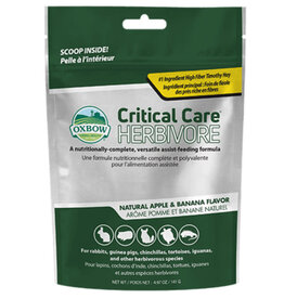 OXBOW PET PRODUCTS Oxbow CRITICAL CARE Apple/Banana Herbivore 4.97oz