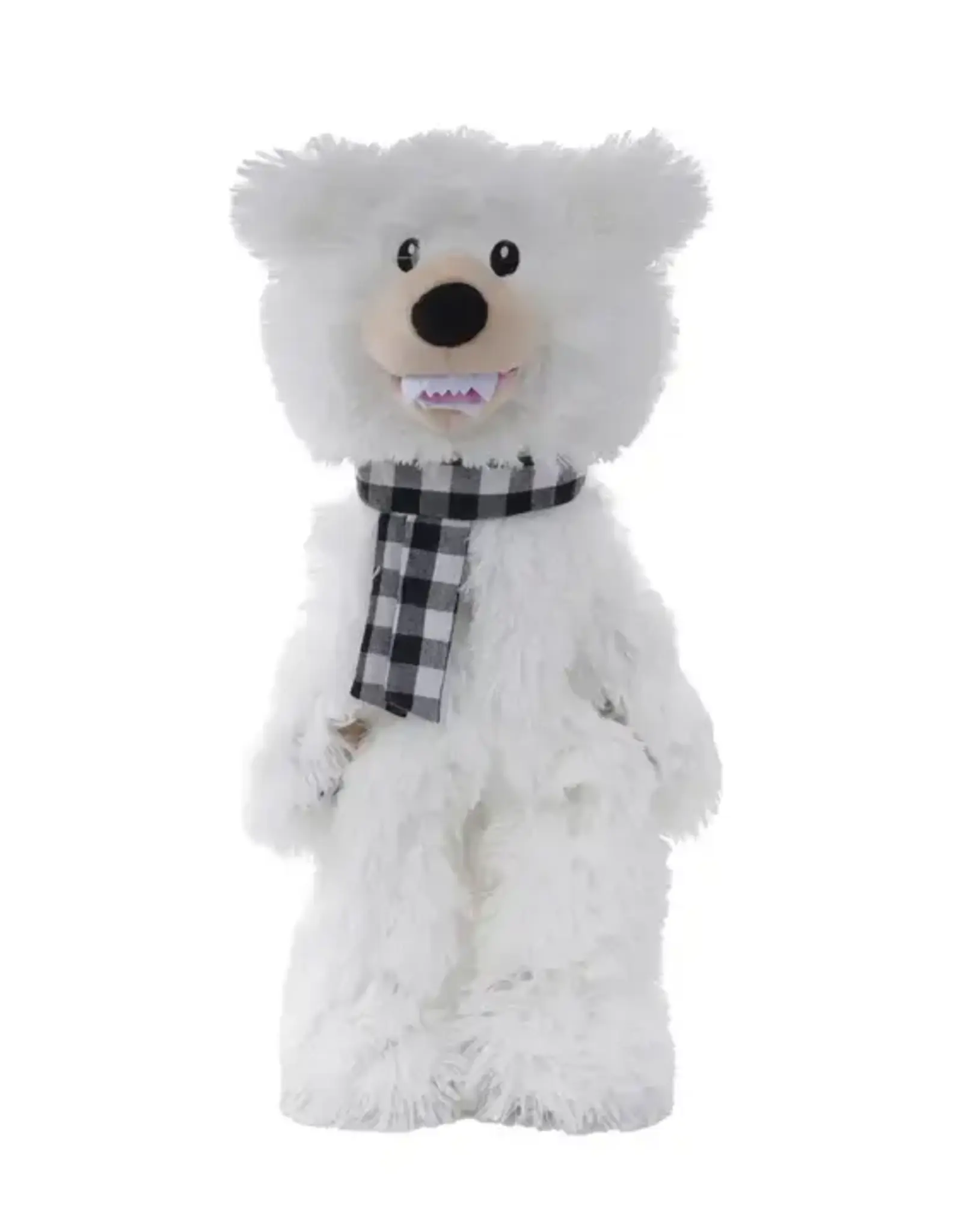 Tall Tails Tall Tails Stuffless Rope Body Polar Bear 20in