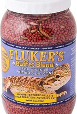 FLUKER LABS FLU Buffet Blend Juvenile Bearded Dragon Formula Freeze Dried Food 4.4Z