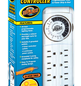 ZOO MED LABORATORIES ZML AquaSun Aquarium Controller Timer and Power Strip
