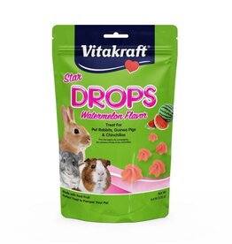 KAYTEE PRODUCTS Vitakraft Star Drops w/Watermelon Flavor 4.4oz