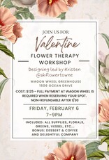 Valentine Floral Arrangement Workshop 02/06/2026